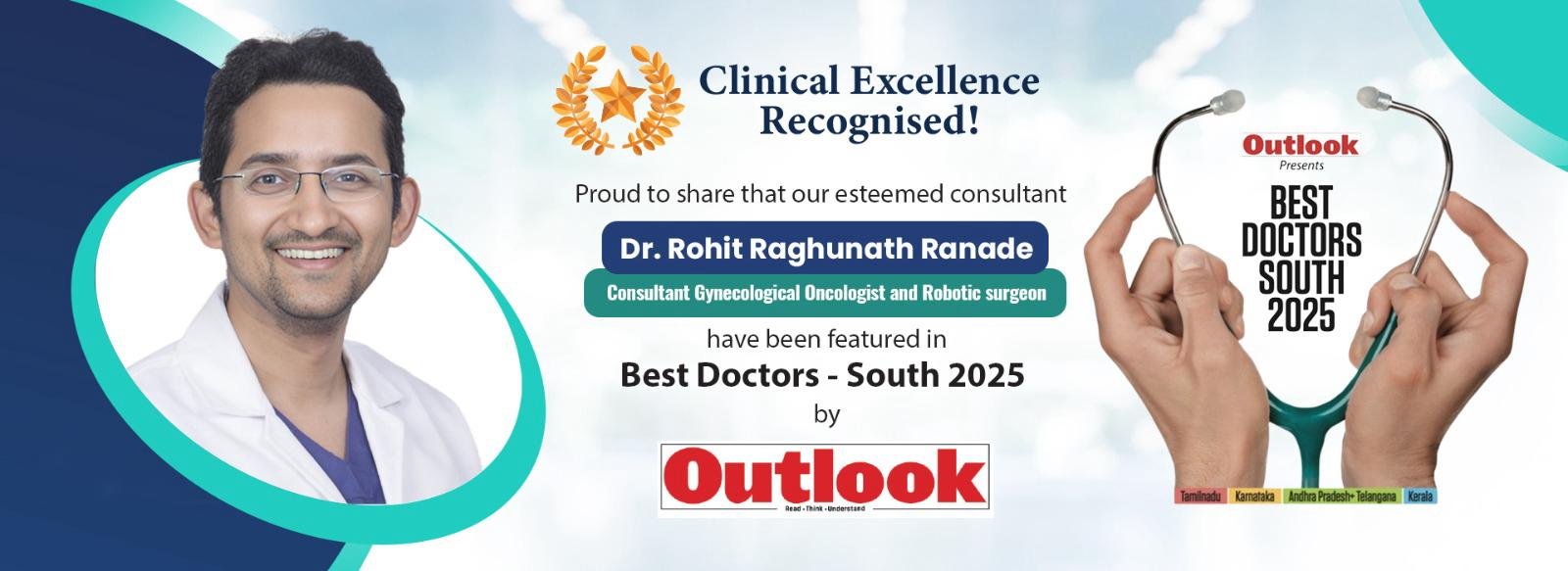 Dr. Rohit Ranade - Best Doctor South India 2025